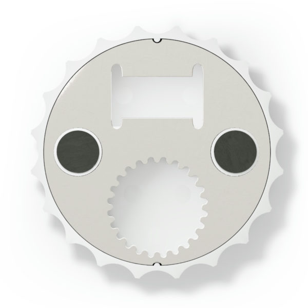 Write Drunk Varla Logo Magnetic Bottle Opener - Image 3